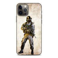 Lopard Apple iPhone 12 Pro Uyumlu Kılıf GameX (21) Koruyucu Kapak Soldier