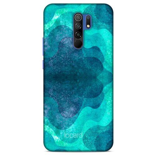 Xiaomi Redmi 9 Kılıf Pastel Renkler (6) Silikon Kılıf Mavi Yeşil