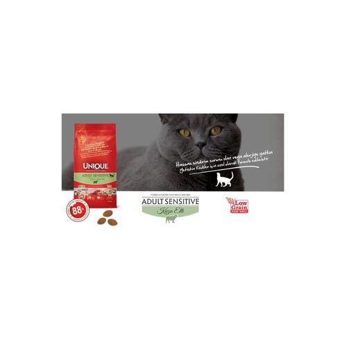 Unique Sensitive (Hassas) Yetişkin Kedi Maması Kuzu Etli 2 kg