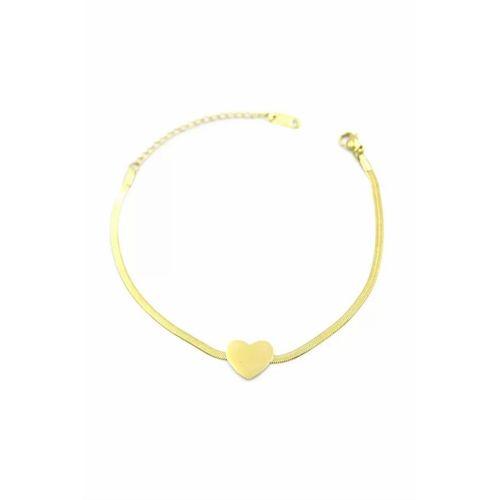 Kalp Bileklik - Altın