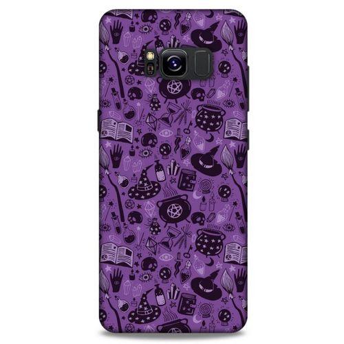 Samsung Galaxy S8 Uyumlu Kılıf Mor Delisi (19) Kılıfları Cadı