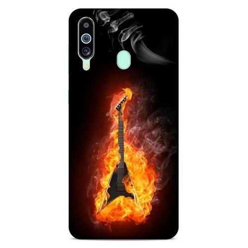 Lopard Samsung Galaxy M40 Uyumlu Kılıf FireX (12) Koruyucu Silikon Elektro Gitar