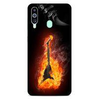 Lopard Samsung Galaxy M40 Uyumlu Kılıf FireX (12) Koruyucu Silikon Elektro Gitar