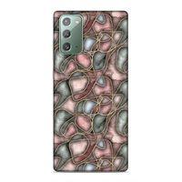 Samsung Galaxy Note 20 Uyumlu Kılıf Romans (2) Kabı Rose Gold