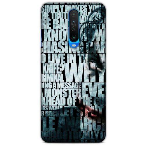 Xiaomi Poco X2 Uyumlu Kılıf Joker (12) Koruyucu Silikon Açık Mavi