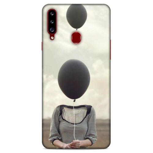 Lopard Samsung Galaxy A20s Uyumlu Kılıf Manipülasyon ☻ (30) Silicone Case Desenli
