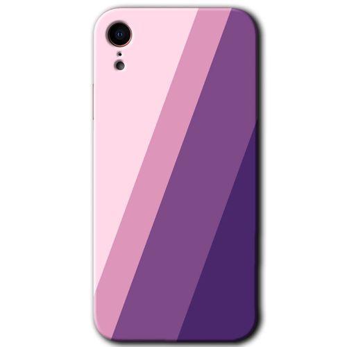 Potkal Hediye Fabrikası iPhone XR Kılıf HD Desen Baskılı Arka Kapak - Oblique