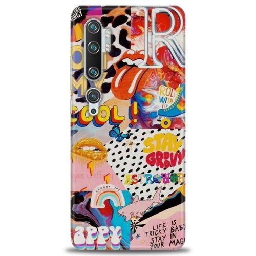 Xiaomi Mi Note 10 Pro Kılıf HD Baskılı Kılıf - Oh My Cool + Tam Ekran Koruyucu