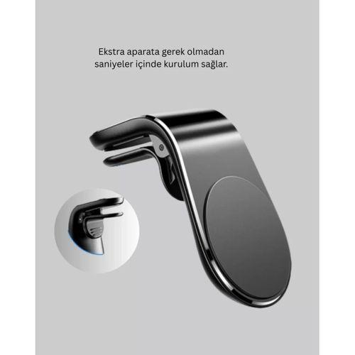 Güçlü Mıknatıslı Araç İçi Telefon Tutucu – Evrensel Uyum