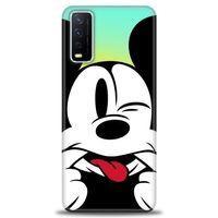 Vivo Y20 Kılıf HD Baskılı Kılıf - Disneyy + Tam Ekran Koruyucu