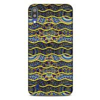 Samsung Galaxy M10 Kılıf Baskılı Özel Seri Taşlı (39) Liquid Crystal Kılıf