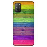 Lopard Xiaomi Poco M3 Uyumlu Kılıf Wood'X (26) Tpu Silikon Kılıf Desenli