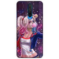 Xiaomi Redmi K30 Uyumlu Kılıf Harley Quinn (3) Kapak Mor