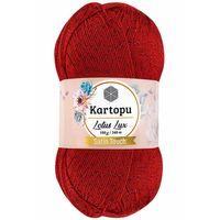 1 Adet Lotus Lux Bikini Büstiyer Bluz Simli Örgü İpi K165 Kırmızı