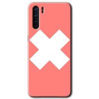 MRCİLETİSİM Huawei Y6s 2019 Kılıf HD Baskılı Desen + Hayalet Cam Yandan Görünmez