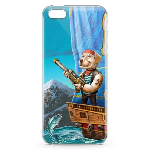 Apple iPhone 5s Kılıf Mafya Köpek Arka Kapak Koruma Desenli Full Koruyucu