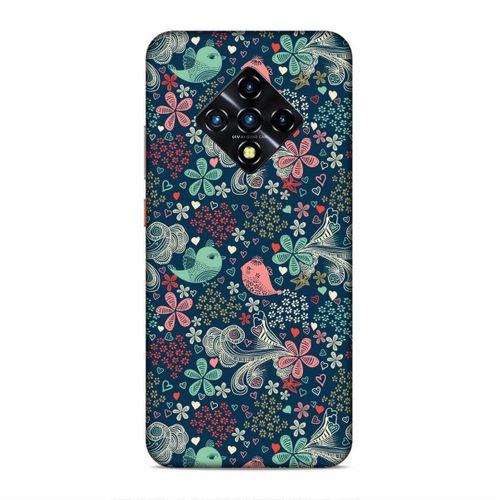 Lopard İnfinix Zero 8 Uyumlu Kılıf Botanix (62) Koruyucu Silikon