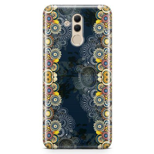 Huawei Mate 20 Lite Kılıf Ayçiçkli Motifler Arka Kapak Koruma Desenli Full Koruyucu