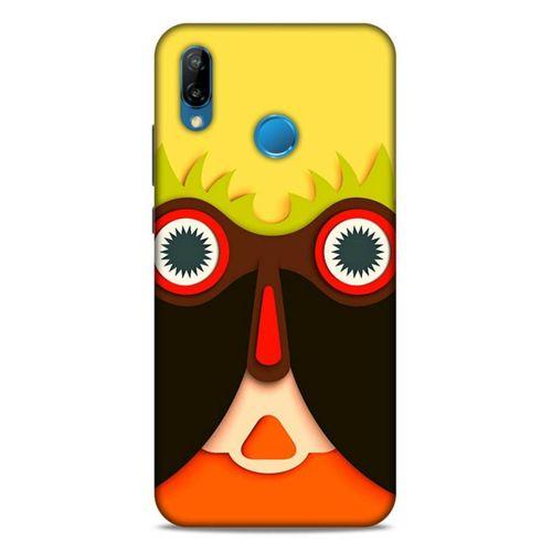 Lopard Huawei P20 Lite Uyumlu Kılıf Soyut Sanat (4) Desenli Koruma Kılıfı