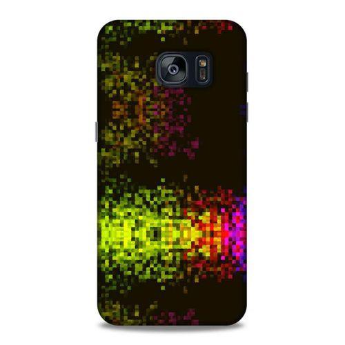 Lopard Samsung Galaxy S7 Edge Uyumlu Kılıf PiXel (23) Ultra Koruma Kılıfı Karışık