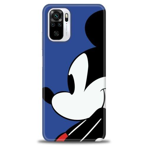 Xiaomi Poco M5s Kılıf HD Baskılı Kılıf - Micky Mouse + Tam Ekran Koruyucu