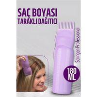 Saç Boyası Eşit Dağıtım Şişesi Doldurulabilir Taraklı Aplikatör  Solingen Professional 721015