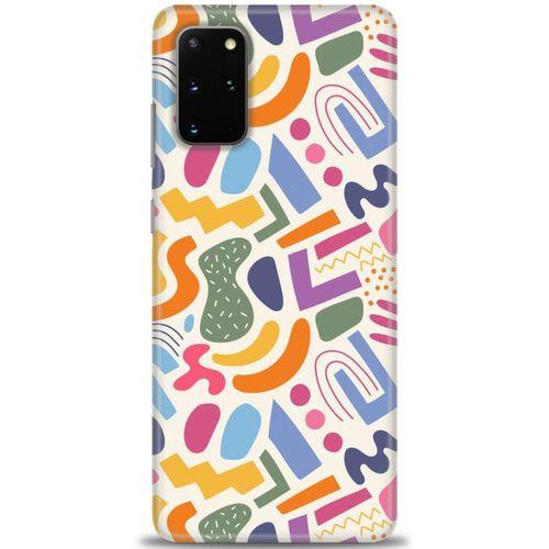 Samsung Galaxy S20 Plus Kılıf HD Baskılı Kılıf - Color + Tam Ekran Koruyucu