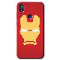 Vestel E5 HD Baskılı Kılıf + 9D Tam Ekran Koruyucu - İronMan