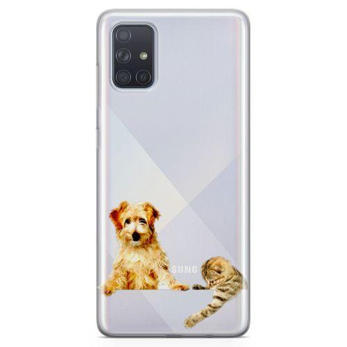 Samsung Galaxy A71 Kılıf Avustralya Terrier Arka Kapak Koruma Desenli Full Koruyucu