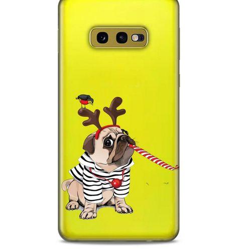 Zoologix (21) Samsung Galaxy S10e Şeffaf Kılıf Silikon Desenli