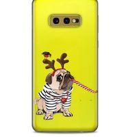 Zoologix (21) Samsung Galaxy S10e Şeffaf Kılıf Silikon Desenli