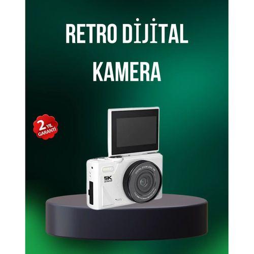 5k 75mp Dijital Kamera Wifi Aktarımlı Otofokus Ve 18x Dijital Zoom