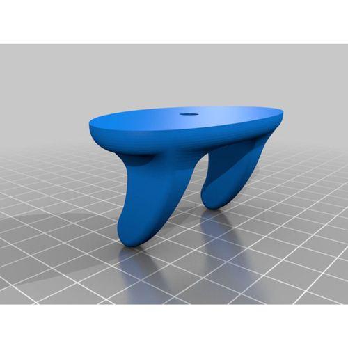 Palto İçin Çift Kanca 3D Baskı (Bu ürün Sadece Plastik parçadır - Almadan Önce Soru Sorabilirsiniz)