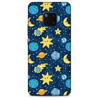 Spacex (6) Tema Silikon Kılıf Huawei Mate 20 Pro Kılıf