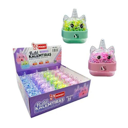 Pastel Kalemtraş Köpük Boncuklu Unicorn Mk-4030 - 2 adet