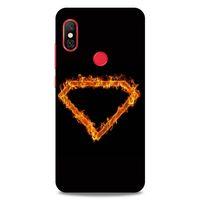 Lopard Xiaomi Redmi Note 6 Pro Uyumlu Kılıf FireX (49) Ultra Silikon Kılıf SuperMan