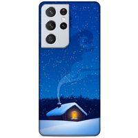 Lopard Samsung Galaxy S21 Ultra Uyumlu Kılıf SnowiX (21) Koruyucu Kapak