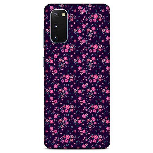 Samsung Galaxy S20 Uyumlu Kılıf Pembe Delisi (2) Kabı Çiçekli