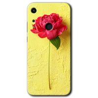 Honor 8A Kılıf HD Desen Baskılı Arka Kapak - Kırmızı Gül