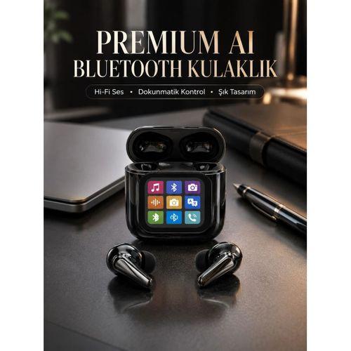 Aı Destekli Dokunmatik Ekranlı Kablosuz Bluetooth Kulaklık
