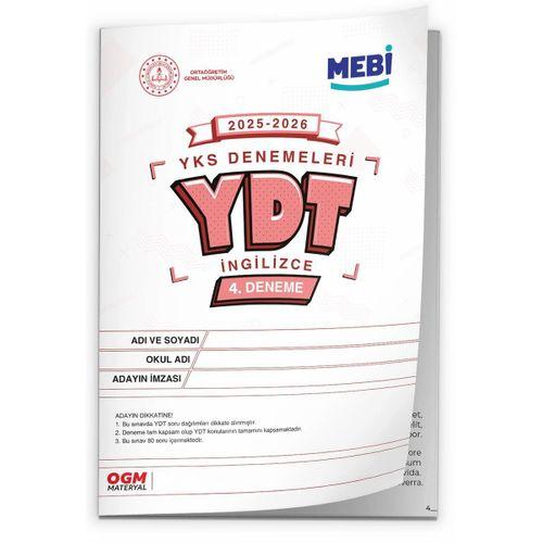 2026 ÖSYM YKS-YDT MEBİ OGM Deneme Paketi Güncel 6lı SET (Seri Deneme Paketi) BASKI ÜCRETİ