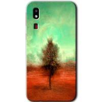 Galaxy A2 Core Kılıf HD Desen Baskılı Arka Kapak - Outlines Paint