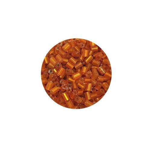 Kesme Cam Boncuk 2mm - 60 Gram - Şeffaf Koyu Turuncu - BNC375