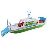 Feribot Araç Taşııyan Gemi 45 cm - Yeşil