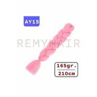 Afrika Örgüsü Saç - Açık Pembe Ay15 - 165gr.