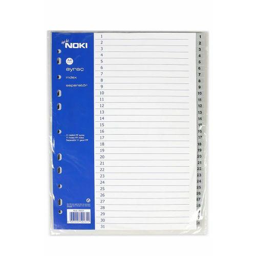 Noki Ayraç Pp 1-31 Rakam