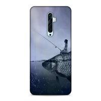Oppo Reno 2Z Kılıf Balikci Kiz Arka Kapak Silikon Koruma Full Koruyucu