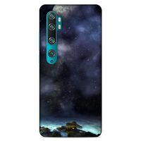 Lopard Xiaomi Mi Note 10 Uyumlu Kılıf Gece'S (15) Antişok Kılıf Ay Işığında