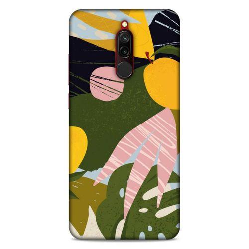 Lopard Xiaomi Redmi 8 Uyumlu Kılıf Soyut Sanat (33) Baskılı Hybrid Kılıf