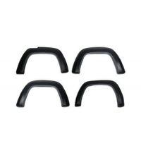 VOLKSWAGEN AMAROK 2010 Set 4 Parça Çamurluk Kaplama 9203 Siyah Mat Asa Kum Desen Vidasız